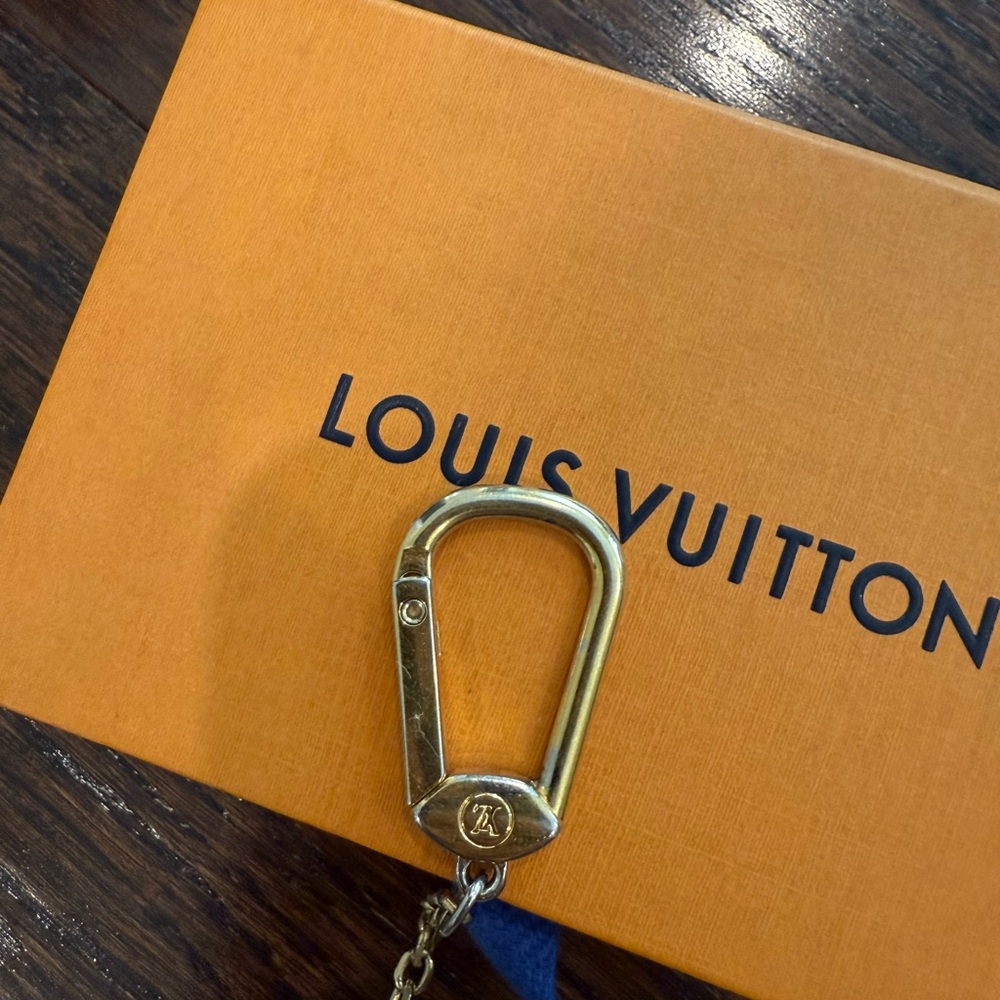 Louis Vuitton key pouch damier azur - Picture 4 of 8